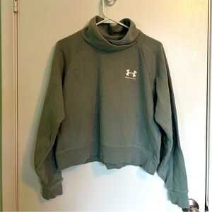 Under Armour cowl neck crop sweatshirt